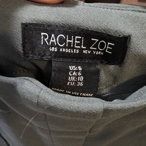 Rachel Zoe Greenish Gray Dress Pants
